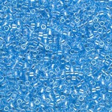 Miyuki delica Beads 11/0 - Transparent sky blue luster DB-1890